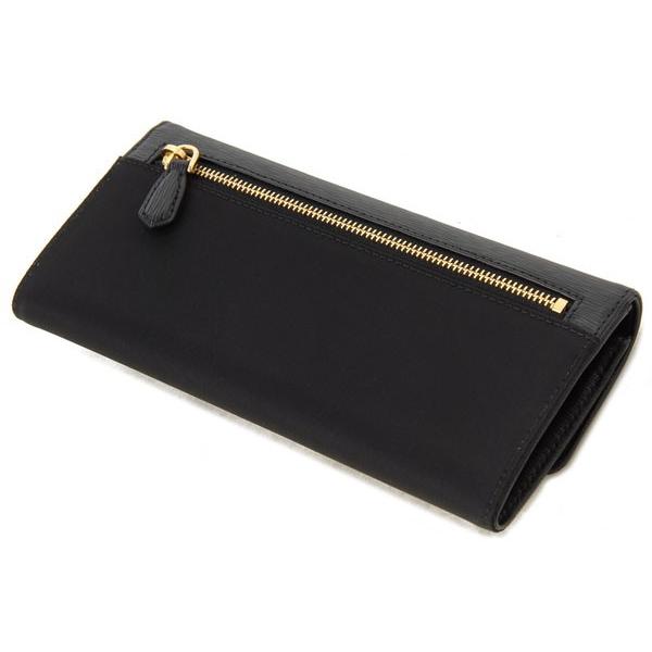 PRADA プラダ 長財布 1MH037 2EZ7 F0002 レザー×ナイロン