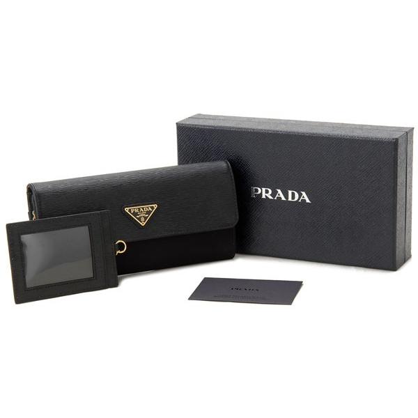 PRADA プラダ 長財布 1MH037 2EZ7 F0002 レザー×ナイロン