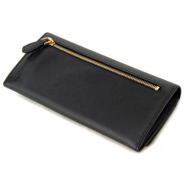 PRADA プラダ　長財布　ブラック1MH132 QWA F0002 NERO プラダ PRADA 長財布 レディース ブラック 1MH132 QWA F0002