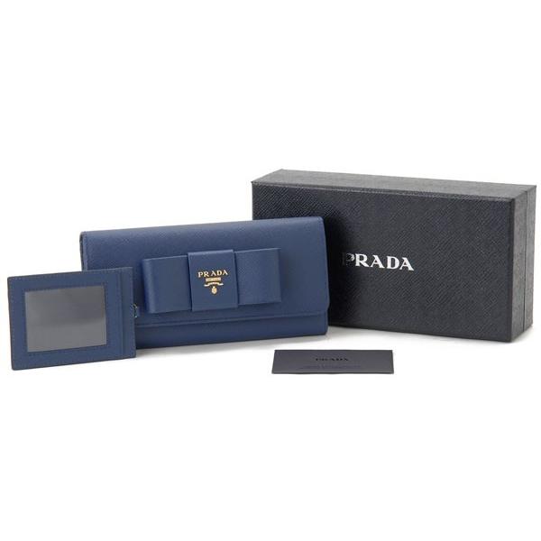 PRADA（プラダ） 長財布 1MH132 ZTM F0016 サフィアーノ フィオッコ