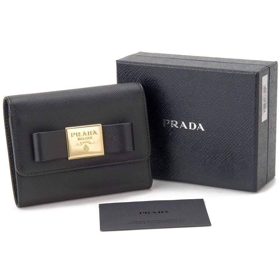 PRADA プラダ 三つ折り財布 1MH840 2AEE F0002 SAFFIANO PRADA プラダ 三つ折り財布 1MH840 2AEE F0002 SAFFIANO
