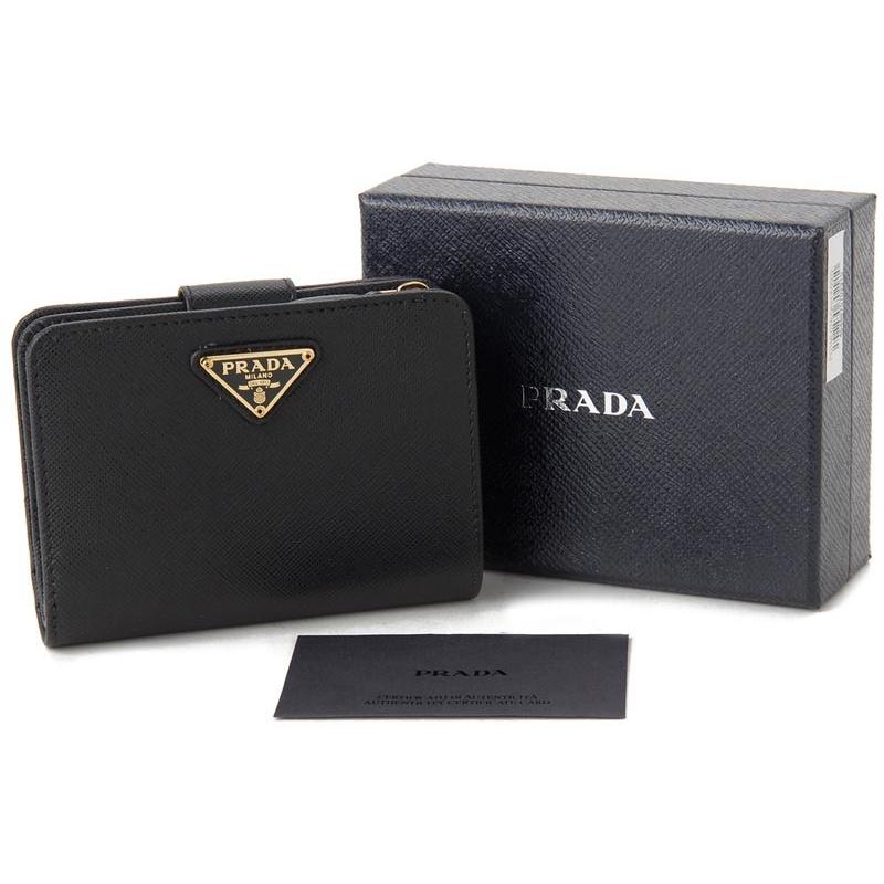 PRADA プラダ 二つ折り財布 1ML018 QHH F0002 サフィアーノ 財布 PRADA プラダ 二つ折り財布 1ML018 QHH F0002 サフィアーノ 財布
