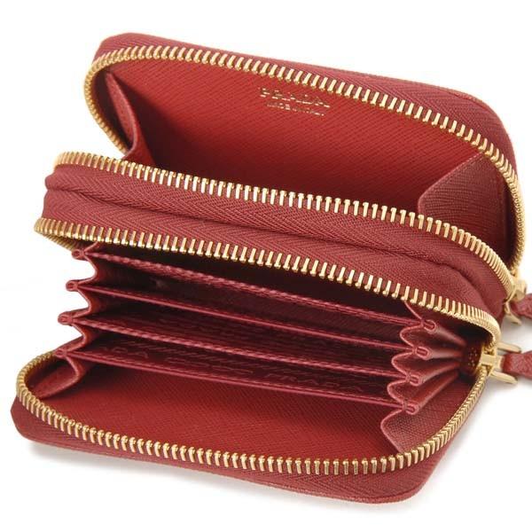 PRADA（プラダ） コインケース 小銭入れ レディース レッド 1ML039 QWA