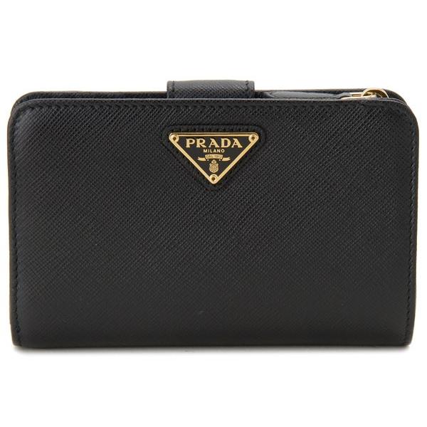 PRADA（プラダ） 二つ折り財布 1ML225 QHH F0002 SAFFIANO