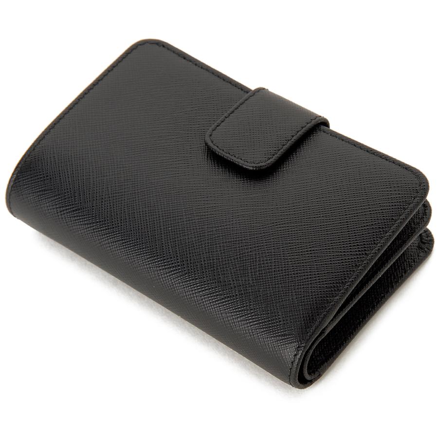 未使用級　PRADA プラダ　長財布 二つ折り　M59 PRADA プラダ 二つ折り財布 レディース ブラック 1ML225 QHH