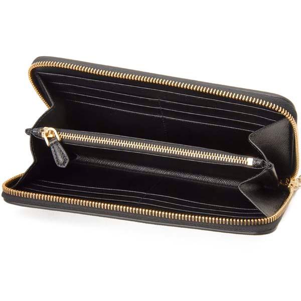 PRADA プラダ ラウンドファスナー長財布 メンズ レディース 1ML506 