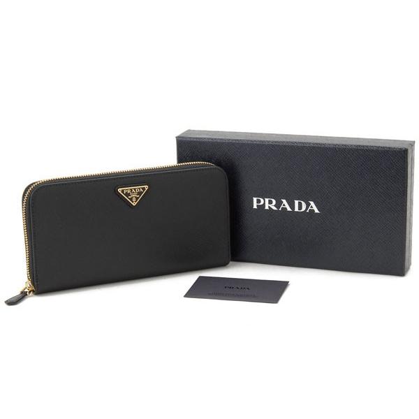 PRADA プラダ ラウンドファスナー長財布 1ML506 QHH F0002 PRADA プラダ ラウンドファスナー長財布 1ML506 QHH F0002