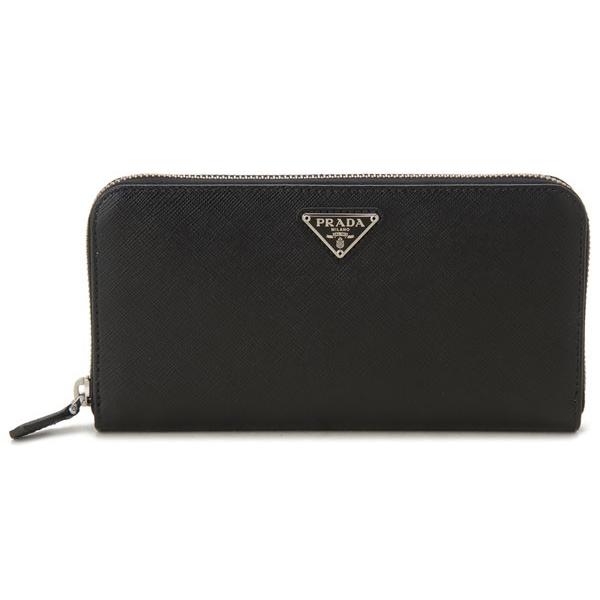 PRADA プラダ 長財布　ラウンドファスナー 25 PRADA(プラダ) / ラウンドファスナー長財布/ナイロン/ブラック