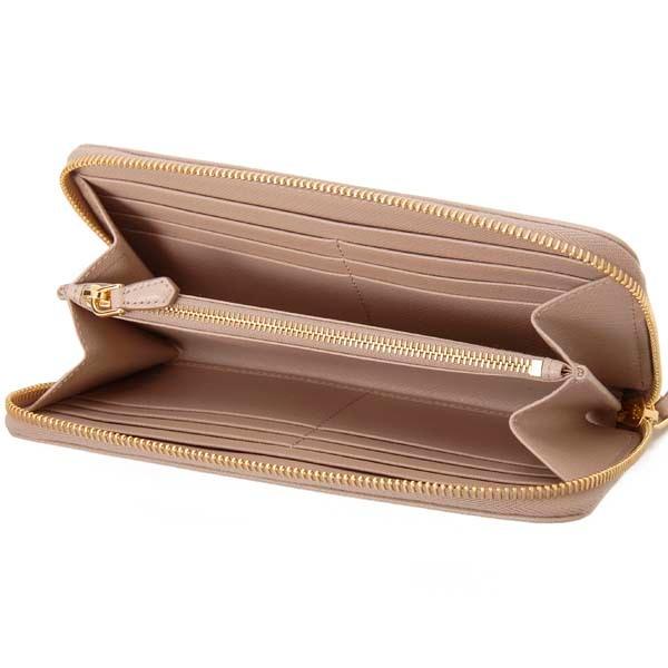 PRADA　長財布　エナメル　革　ピンク 楽天市場】【財布】PRADA プラダ サフィアーノ ラウンド