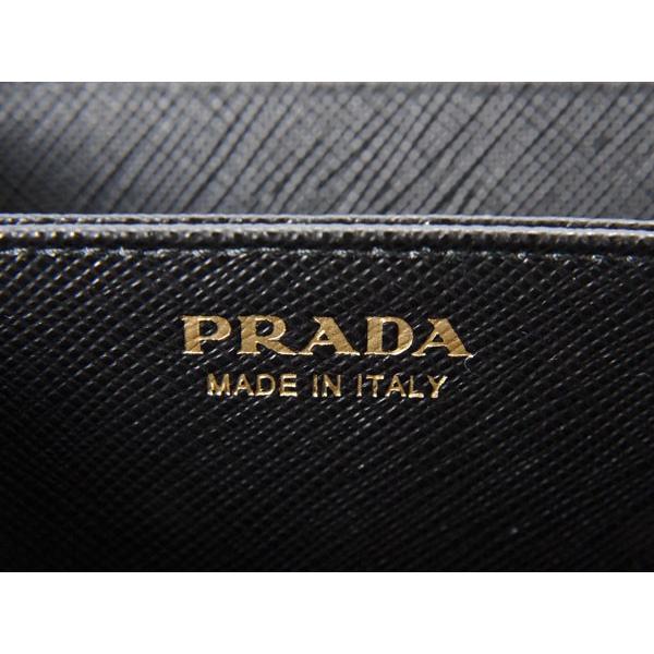 PRADA プラダ コインケース 1MM268-QHH-F0002 サフィアーノ ブラック