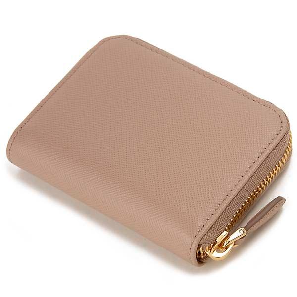 PRADA 小銭入れ 1MM268 F0236 ケース ピンク【ランク：A】 PRADA プラダ コインケース 小銭入れ チプリア ピンクベージュ