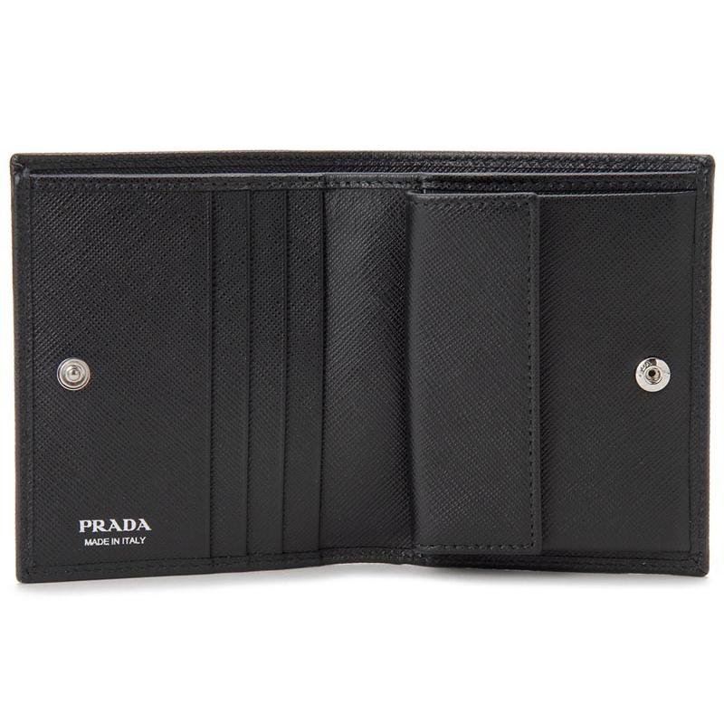 PRADA プラダ 二つ折り財布 1MV204 QHH F0632 サフィアーノ