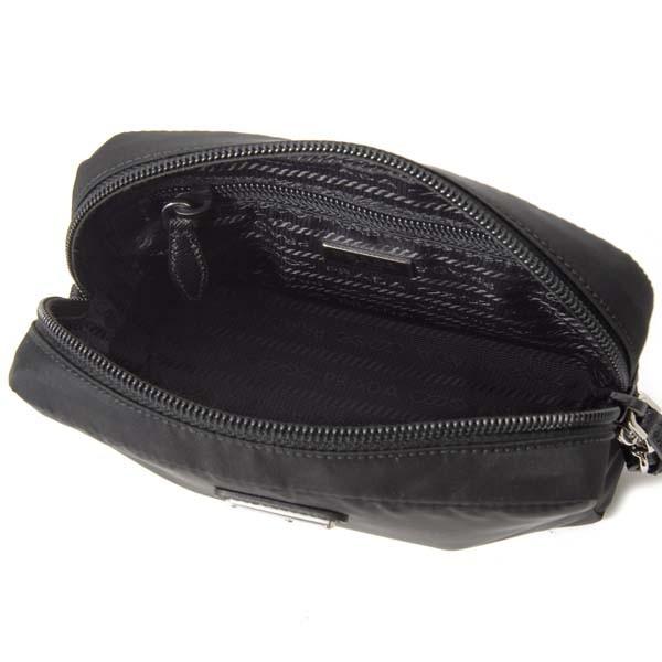 PRADA◇ポーチ/ナイロン/BLK/1NE021 PRADA - ≪PRADA プラダ/ポーチ  