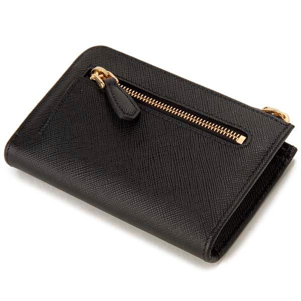 PRADA プラダ コインケース キーケース ブラック 1PP122 QHH