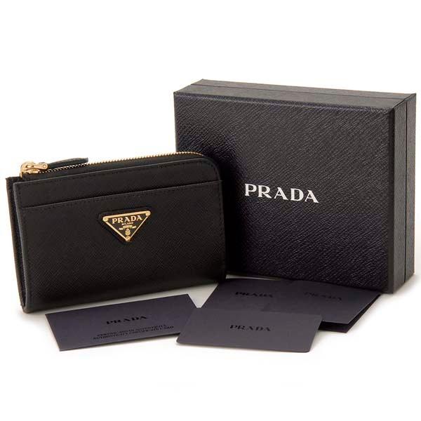 PRADA（プラダ） コインケース キーケース ブラック 1PP122 QHH F0002