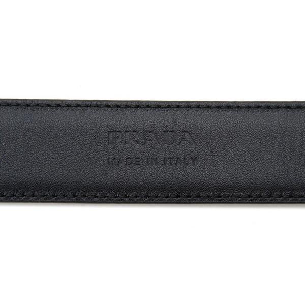 PRADAレザーピンバックルベルト2CC001 プラダ　ビジネス PRADAレザーピンバックルベルト2CC001 プラダ ビジネス - メルカリ