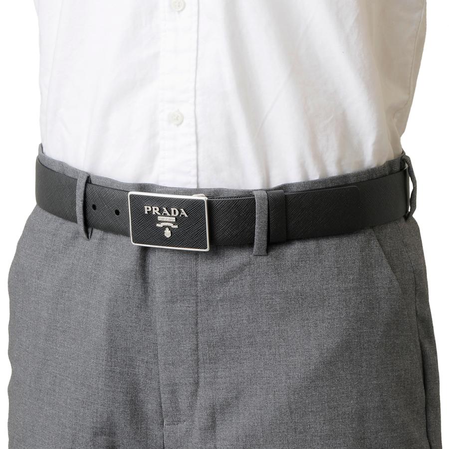 PRADA プラダ ベルト メンズ ブラック 2CC534053F0002 : s PRADA プラダ ベルト メンズ ブラック 2CC534053F0002 : s