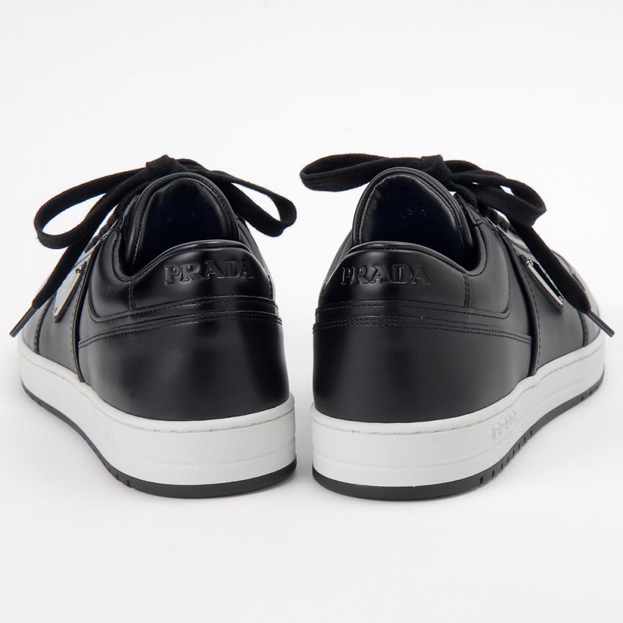 PRADA プラダ スニーカー メンズ ブラック 2EE364 3LJ6 F0632 トライアングルロゴ PRADA（プラダ） スニーカー メンズ ブラック 2EE364 3LJ6 F0632