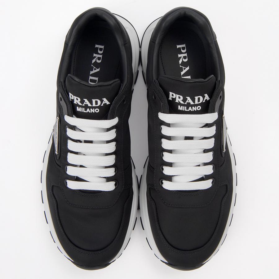 PRADA プラダ スニーカー メンズ ブラック 2EE369 3LFV F0632 PRADA プラダ スニーカー メンズ ブラック 2EE369 3LFV F0632