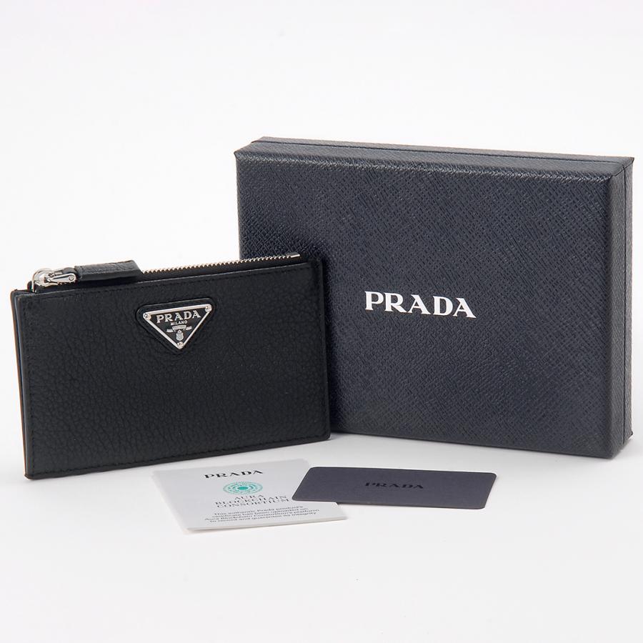 スーパーセール プラダ PRADA カードケース コインケース ブラック 2MC086 2E54 F0002の画像