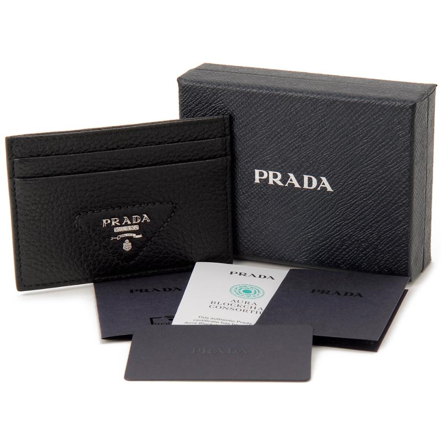 PRADA プラダ カードケース メンズ ブラック 2MC149 2BBE F0002 PRADA プラダ カードケース メンズ ブラック 2MC149 2BBE F0002