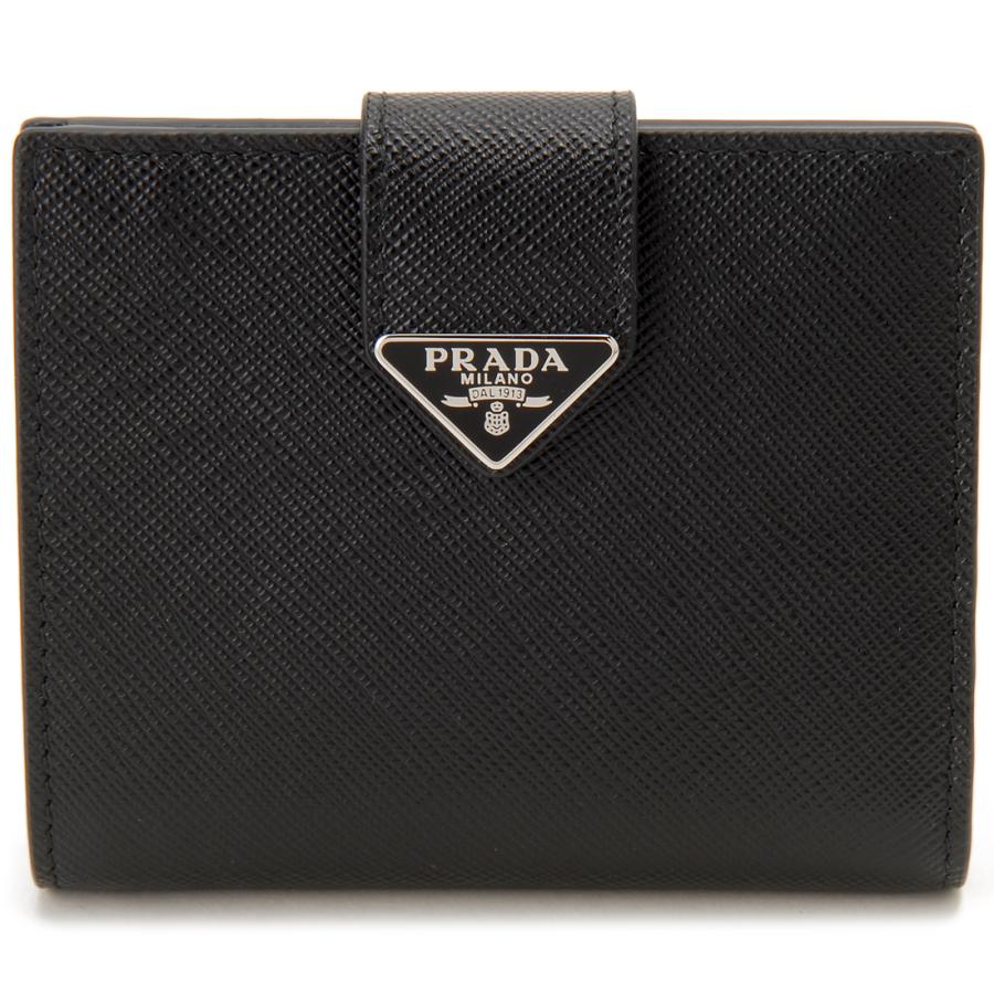 PRADA プラダ 二つ折り財布 レディース ブラック 2MO004 2DYG F0002 BIFOLD WALLET バイフォールドウォレット :  pd2mo004-2dyg-f0002 : s-select - 通販 - Yahoo!ショッピング