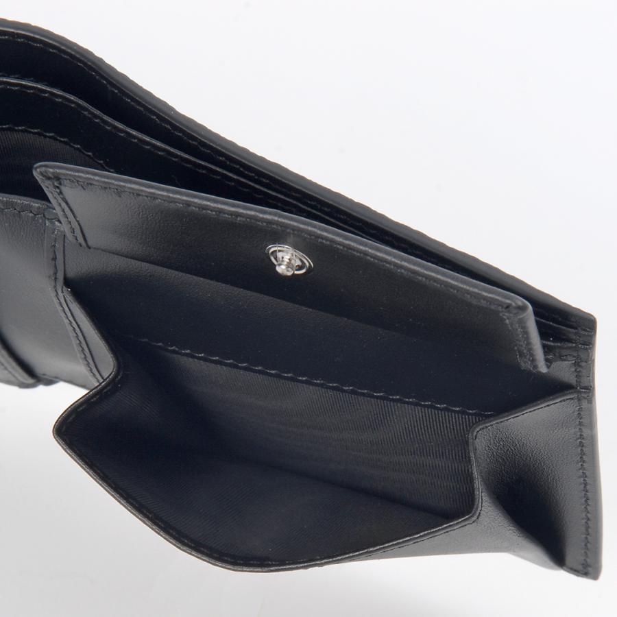 PRADA（プラダ） 二つ折り財布 メンズ ブラック 2MO738 2E54 F0002 : s