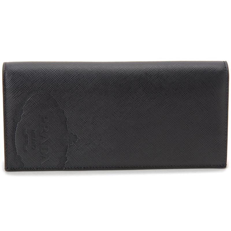 PRADA（プラダ） 長財布 2MV836 2MB8 F0002 サフィアーノ NERO