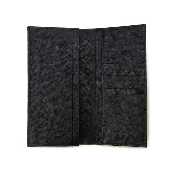 プラダ PRADA 長財布 サフィアーノレザー 革 2MV836 ブラック 黒 PRADA プラダ 長財布 2MV836-QME-F0002 サフィアーノ ブラック