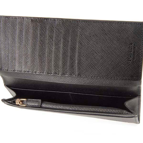 PRADA（プラダ） 長財布 メンズ ブラック 黒 2MV836 QME F0632