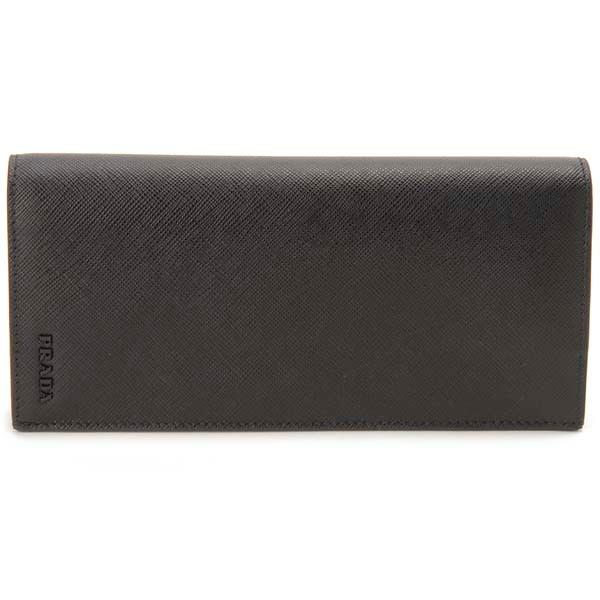 PRADA（プラダ） 長財布 メンズ ブラック 黒 2MV836 ZLP F0002