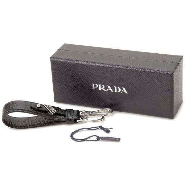 PRADA プラダ キーリング ブラック 2PP68T 053 F0002 PRADA プラダ キーリング ブラック 2PP68T 053 F0002