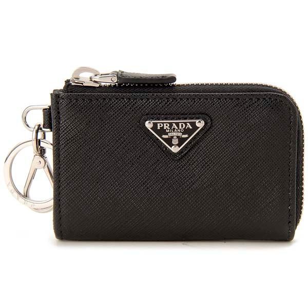 PRADA（プラダ） コインケース 小銭入れ キーケース メンズ ブラック