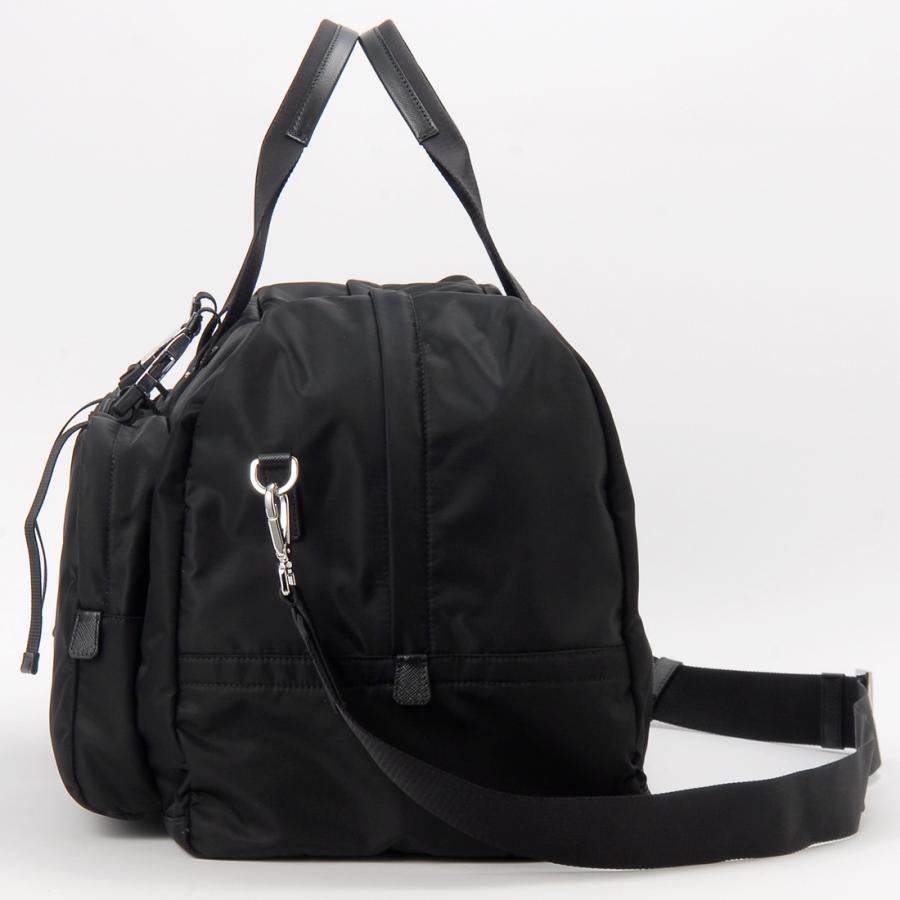 プ*認様 PRADA ブラック ボストンバッグ PRADA（プラダ） ブランドセール ボストンバッグ メンズ ブラック