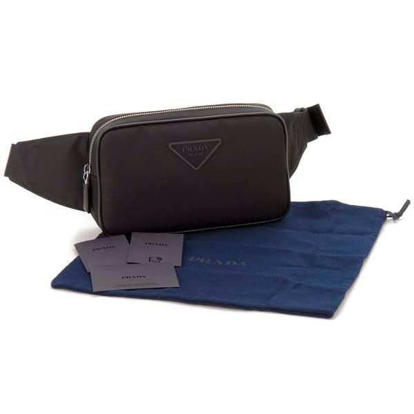 PRADA プラダ ボディバッグ メンズ ブラック 黒 2VL977 074