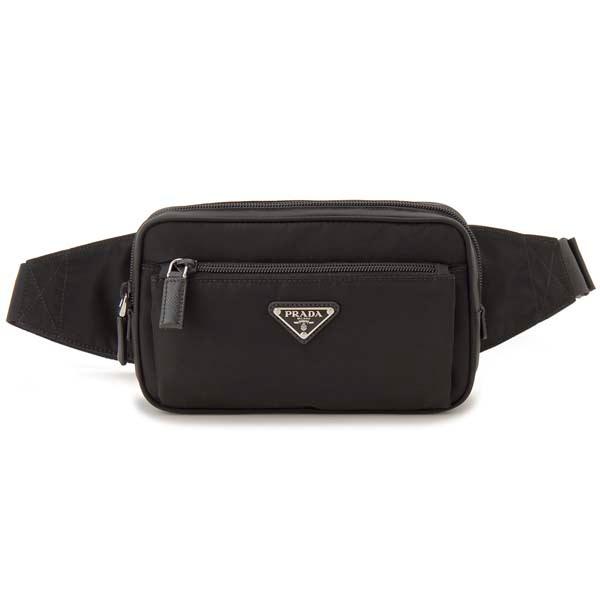 PRADA（プラダ） ボディバッグ ウエストバッグ メンズ ブラック 黒