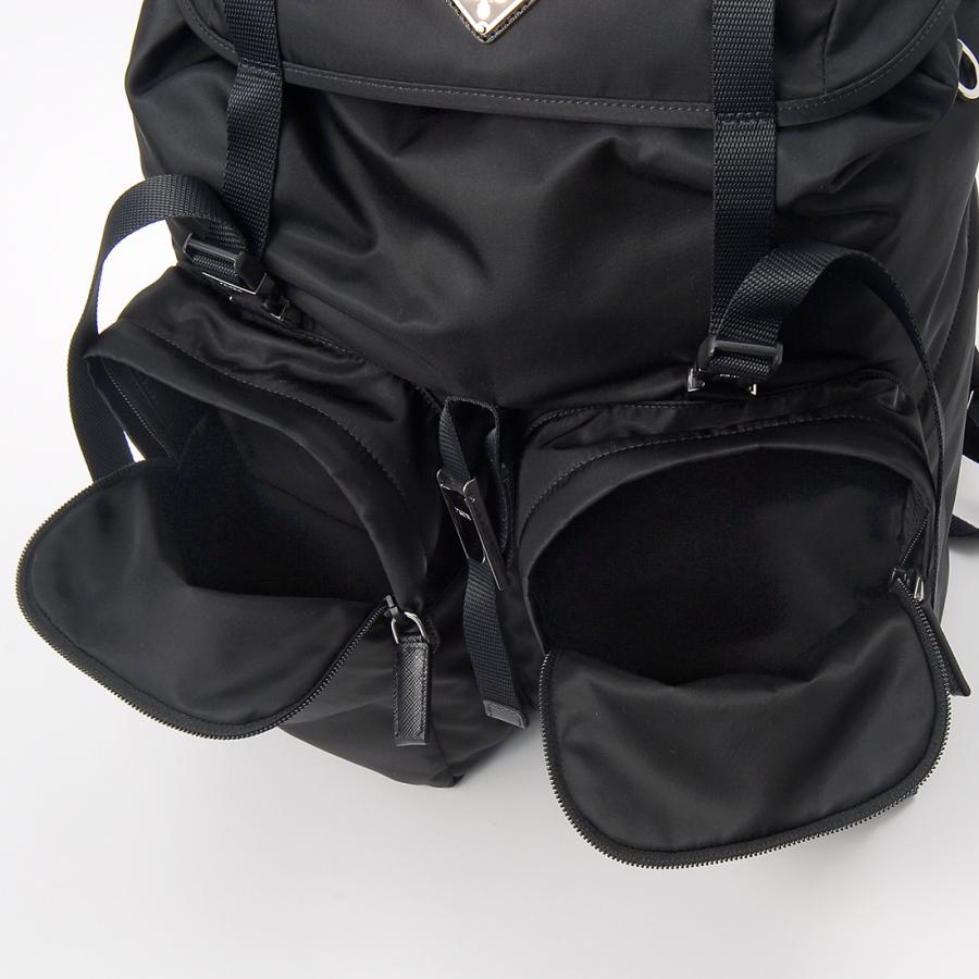 限界値下げ★正規品★PRADA プラダ 2VZ019バックパック　ブラック PRADA（プラダ） バッグ リュック バックパック メンズ ブラック