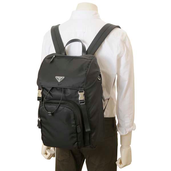 PRADA（プラダ） バッグ リュック バックパック メンズ ブラック