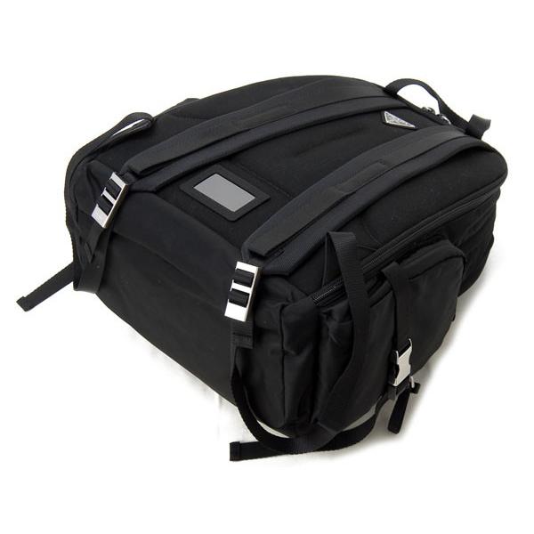PRADA プラダ リュック ナイロン ブラック NERO w15 PRADA(プラダ) リュックサック リュック・バックパック ロゴ