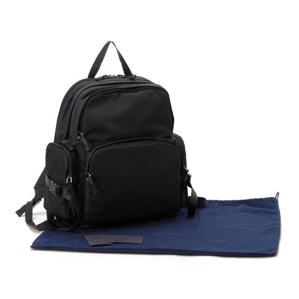 PRADA プラダ リュック ナイロン ブラック NERO w15 PRADA(プラダ) リュックサック リュック・バックパック ロゴ