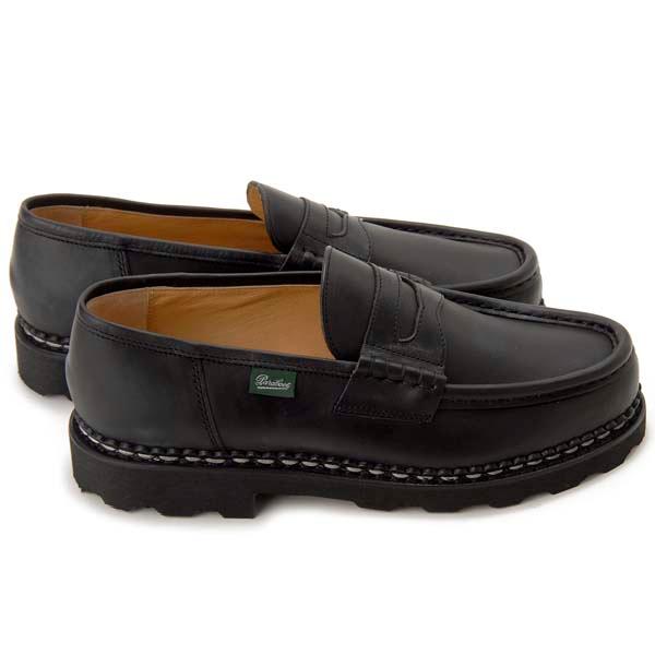 スーパーセール パラブーツ PARABOOT 革靴 メンズ 0994 12 REIMS ランス ローファー ブラック カジュアルシューズ 靴の画像