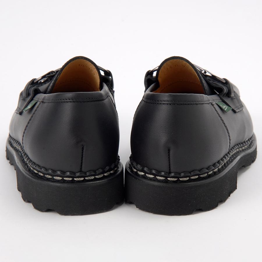 Paraboot パラブーツ 革靴 メンズ ブラック 2027-15 REIMS MORS Paraboot パラブーツ レザーシューズ ローファー 革靴 メンズ