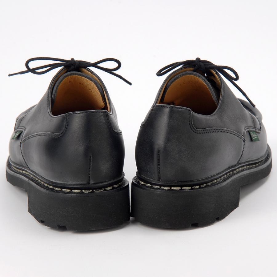 スーパーセール Paraboot パラブーツ レザーシューズ Uチップ 革靴 メンズ ブラック 2302-12 VILLANDRYの画像