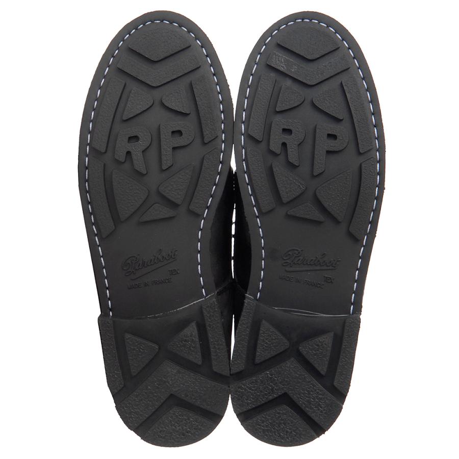 スーパーセール Paraboot パラブーツ レザーシューズ Uチップ 革靴 メンズ ブラック 2302-12 VILLANDRYの画像