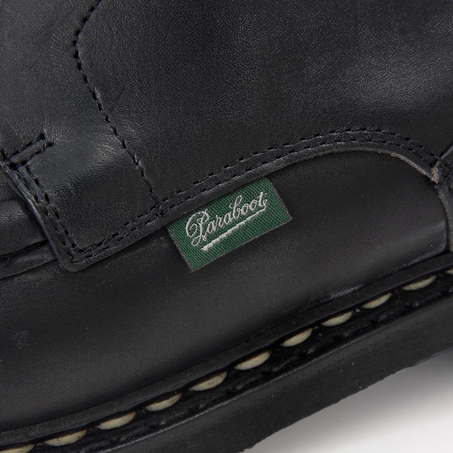 スーパーセール Paraboot パラブーツ レザーシューズ Uチップ 革靴 メンズ ブラック 2302-12 VILLANDRYの画像