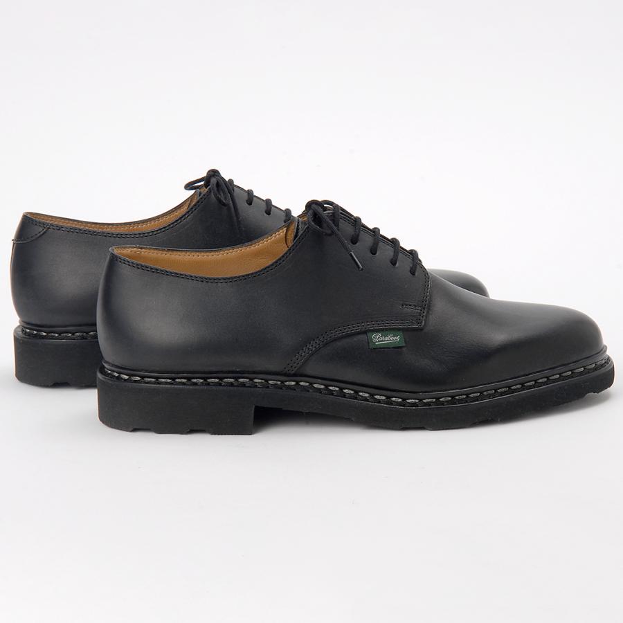 Paraboot パラブーツ レザーシューズ メンズ ブラック 7038 12 ARLES Paraboot（パラブーツ） レザーシューズ メンズ ブラック 7038 12