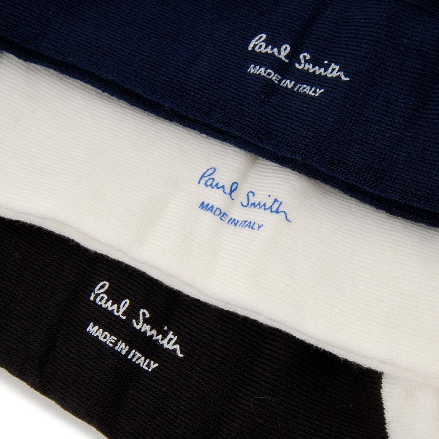 Paul Smith ポールスミス 靴下 3足セット メンズ M1ASOCK GF6391A : s 