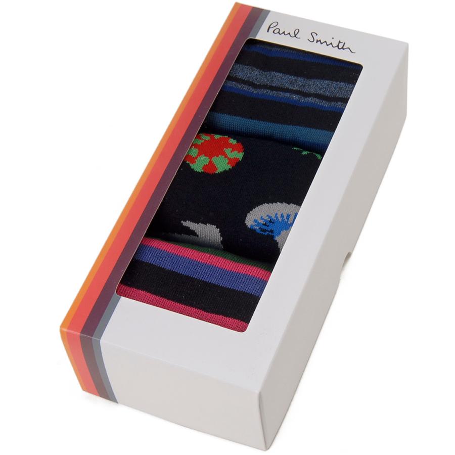 【国内即発】Paul Smith メンズソックス 3足セット M1ASOCK 47 Paul Smith ポールスミス 靴下 3足セット メンズ M1ASOCK