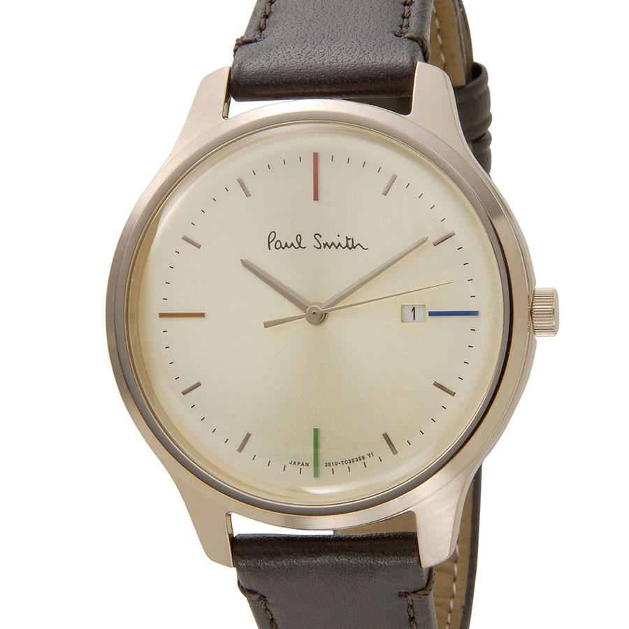 Paypay ポールスミス Paul Smith メンズ 腕時計 5 423 10 The City ザ シティ ゴールド ブラウン レザー ウォッチ Psmbc5 423 10 S Select 通販 Yahoo ショッピング