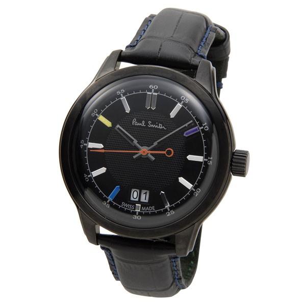 ポールスミス Paul Smith 時計 腕時計 メンズ BS2-046-50 ケンブリッジ ラージ データ メンズ ウォッチ ブラック スイス製  ブティックモデル